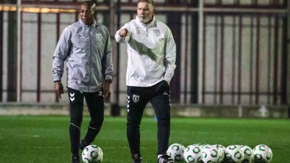 Thorsten Fink, Samsunspor’un başında ilk antrenmanına çıktı