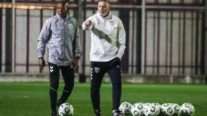 Thorsten Fink, Samsunspor’un başında ilk antrenmanına çıktı