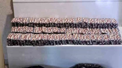 Tokat’ta 55 bin sentetik ecza ele geçirildi