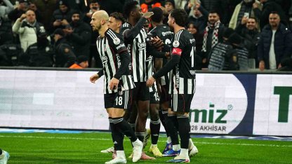 Trendyol Süper Lig: Beşiktaş: 1 - Göztepe: 0 (Maç devam ediyor)