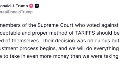 Trump’tan tüm ülkelere yüzde 10’luk küresel gümrük vergisi kararı