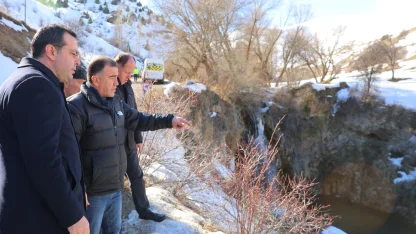 Turizme kazandırılması planlanan Sırakayalar Şelalesi’nde çalışma başlatılacak