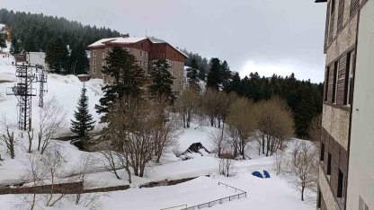 Uludağ’da kar bereketi hem turizmi hem barajları sevindirdi