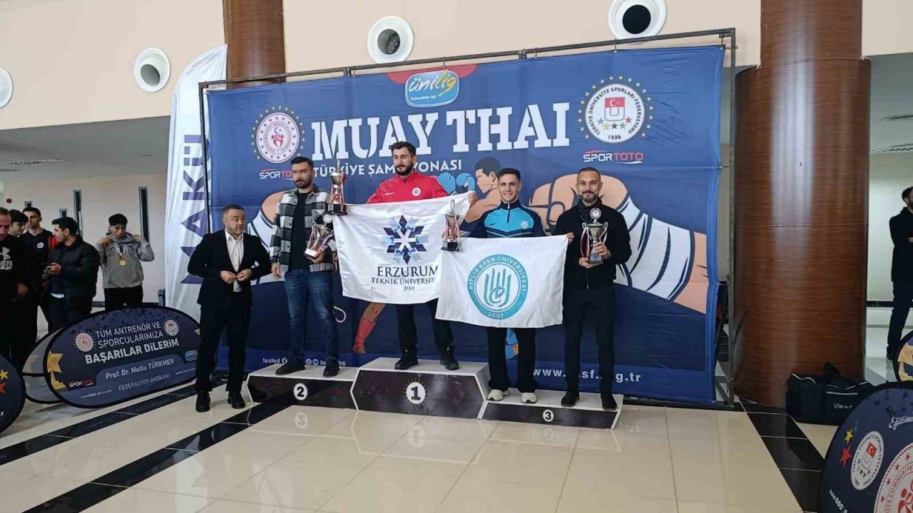 ÜNİLİG Muay Thai Türkiye Şampiyonası’nda BEÜ zirvede