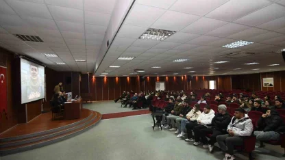 Üniversite öğrencileri dolandırıcılığa karşı bilgilendirildi