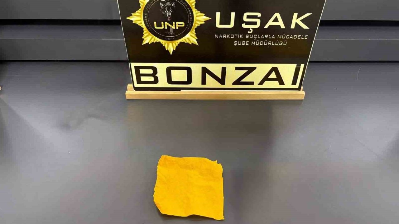 Uşak’ta uyuşturucu operasyonu: 3 tutuklama