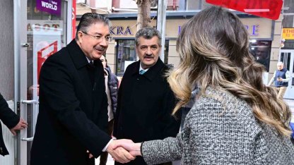 Vali Yılmaz’ın esnaf ziyaretleri sürüyor