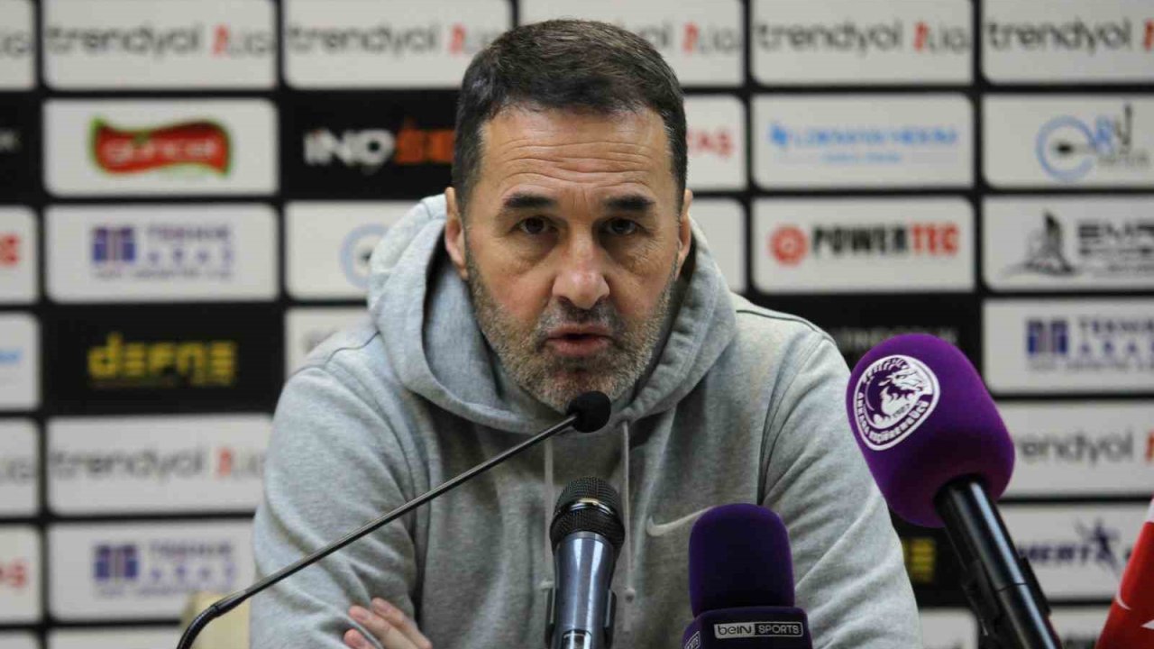 Yalçın Koşukavak: "İlk yarı çok pozisyon harcadık"