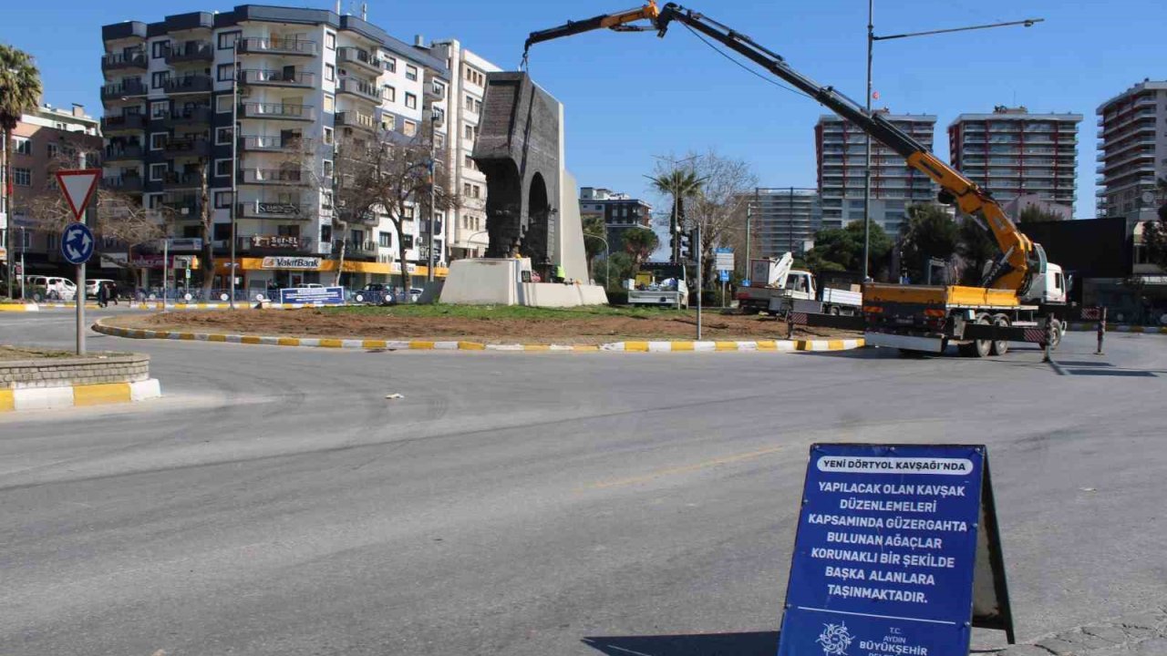 Yeni Dörtyol Köprülü Kavşağı Projesi’nde çalışmalar başladı