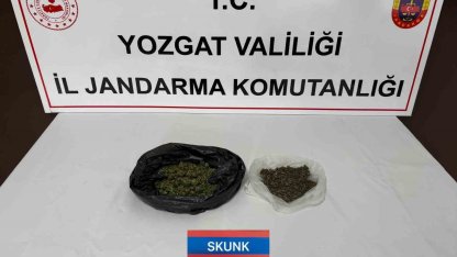 Yozgat’ta Jandarma ekipleri uyuşturucuyla mücadeleyi sürdürüyor