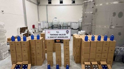 17 ton 815 litre etil alkol ele geçirildi