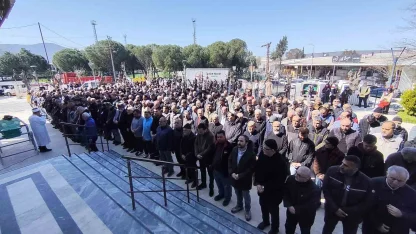 43 yıllık öğretmene hüzünlü veda