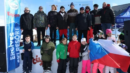 5. Diplomatik Kayak Yarışı’nda dereceye girenler ödüllendirildi