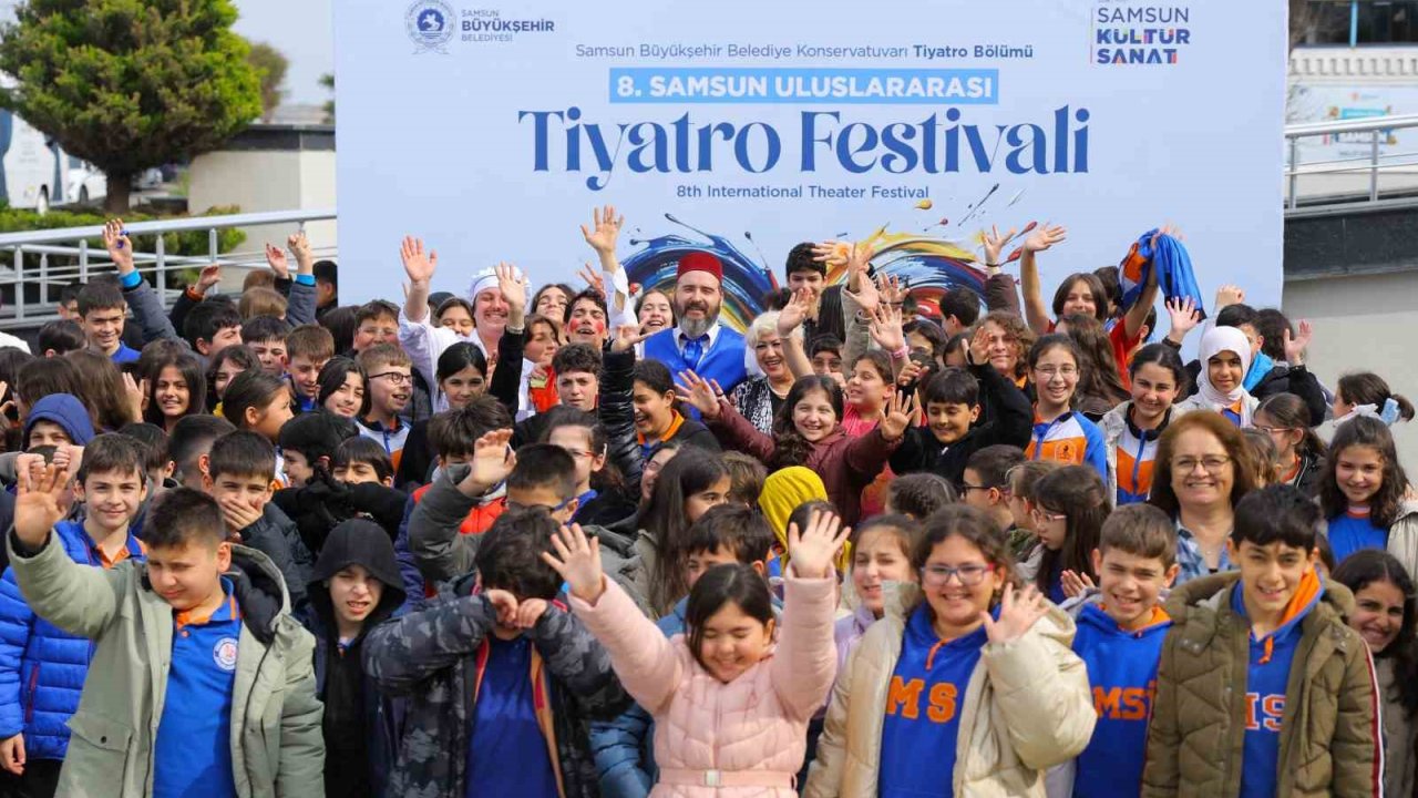 8. Samsun Uluslararası Tiyatro Festivali başladı