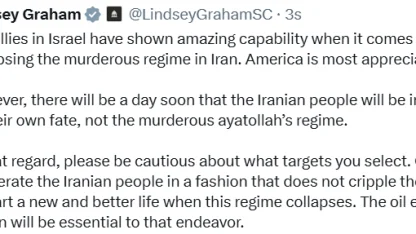 ABD’li senatör Lindsey Graham’dan İsrail’e "hedef" eleştirisi