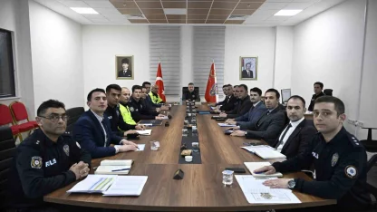 Adıyaman’da haftalık asayiş değerlendirme toplantısı yapıldı