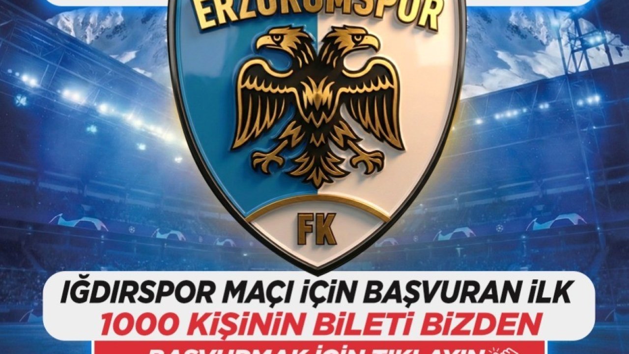 AK Parti’den bin taraftara maç bileti hediyesi