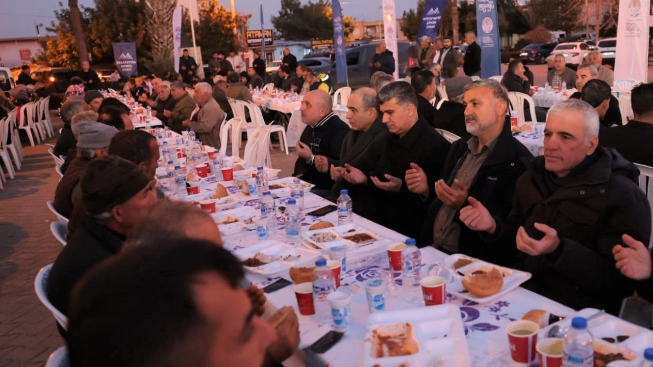 Akdeniz’de Ramazan bereketi iftar sofrasında paylaşıldı