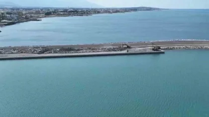 Akdeniz’in incisi Arsuz’da yat limanı modernize ediliyor