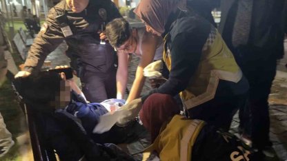 Aksaray’da parkta bıçaklanan çocuk ağır yaralandı