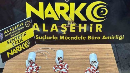 Alaşehir’de sentetik hap operasyonu: 1 tutuklama