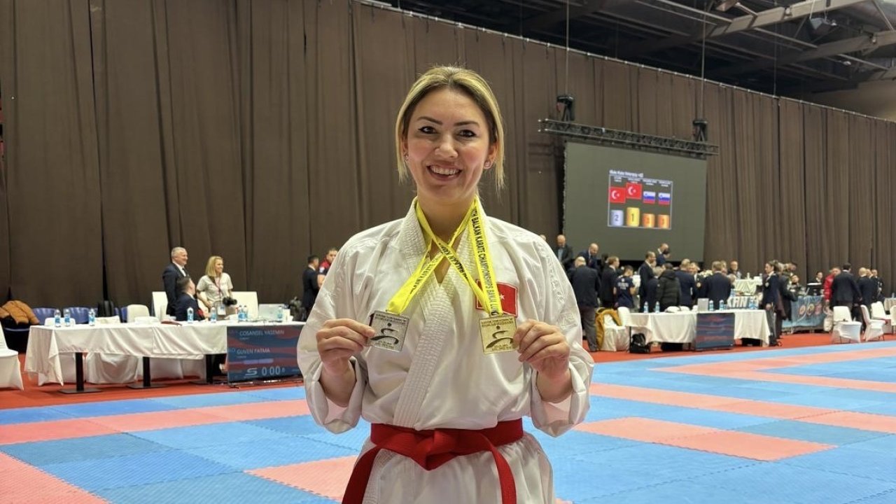 Aliağa’dan karatede Balkan zaferi