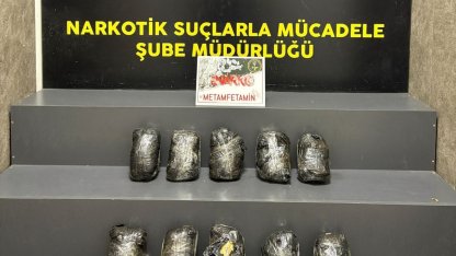 ’Alis’ tepki verdi, araçtan 10 kilo uyuşturucu çıktı