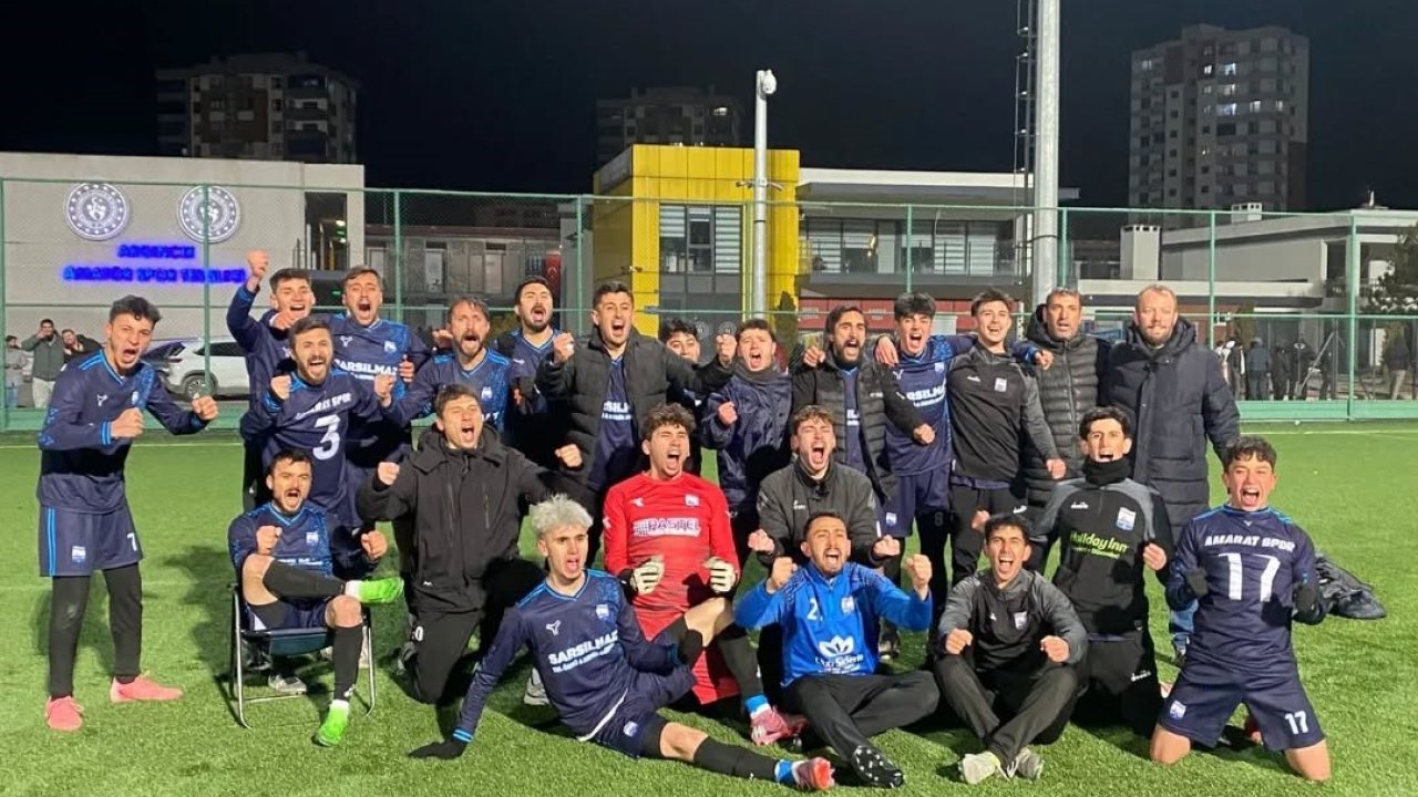 Amaratspor 3 puanı 2 golle aldı