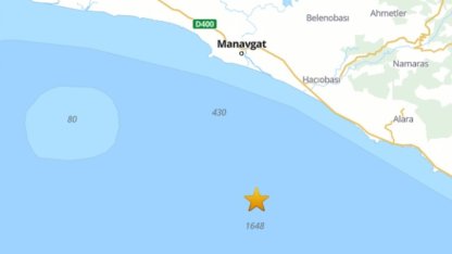 Antalya Körfezi’nde 4,1 deprem