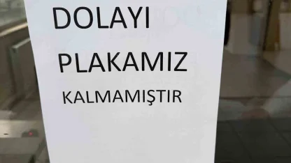 APP plaka yoğunluğundan plakalar tükendi