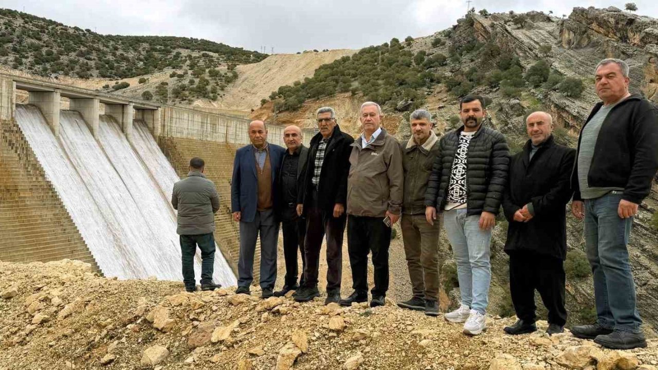 Araban’da Ardıl Barajı’nın dolması çiftçi ve vatandaşlara sevinç yaşattı