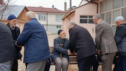 Asırlık bayramlaşma geleneği Pazaryeri’nde coşkuyla sürdü