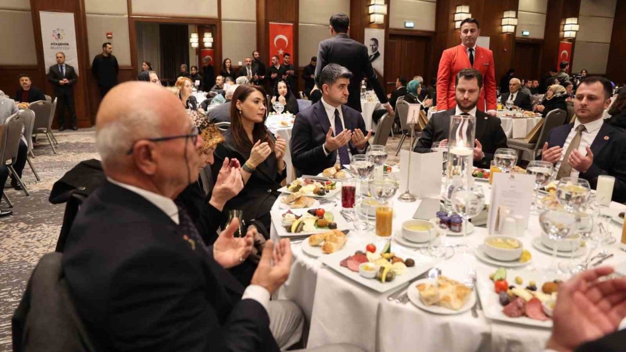 Ataşehir’de şehit ve gaziler için anlamlı Ramazan buluşması