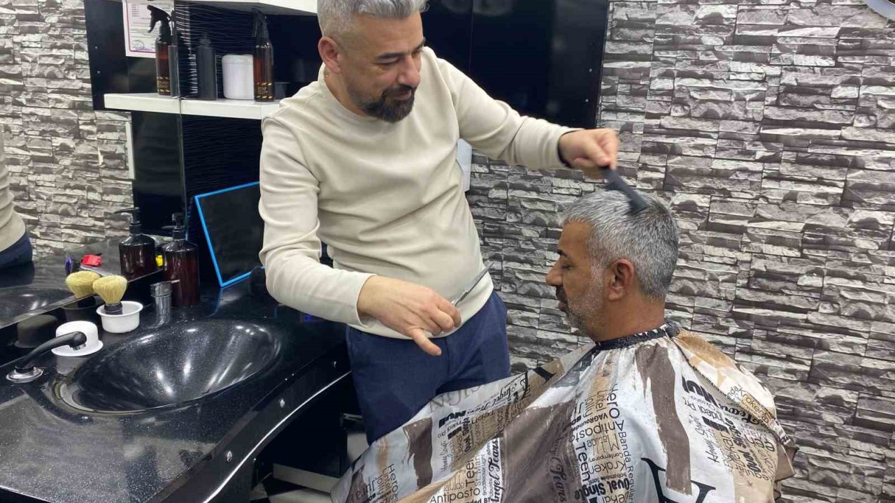 Aydın’da bayram tıraşı telaşı başladı