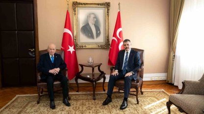 Bakan Çiftçi’den MHP lider Bahçeli’ye nezaket ziyareti