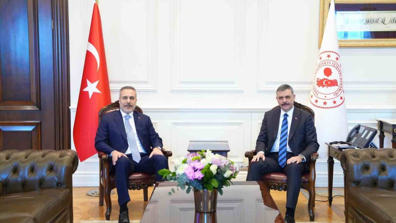 Bakan Fidan’dan Bakan Çiftçi’ye "hayırlı olsun" ziyareti