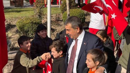 Bakan Tekin: "Bağımsızlığımız, bayrağımız ve ezanımız ilelebet varlığını sürdürecektir"
