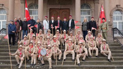 Balıkesirli keşşaflar cepheye uğurlandı