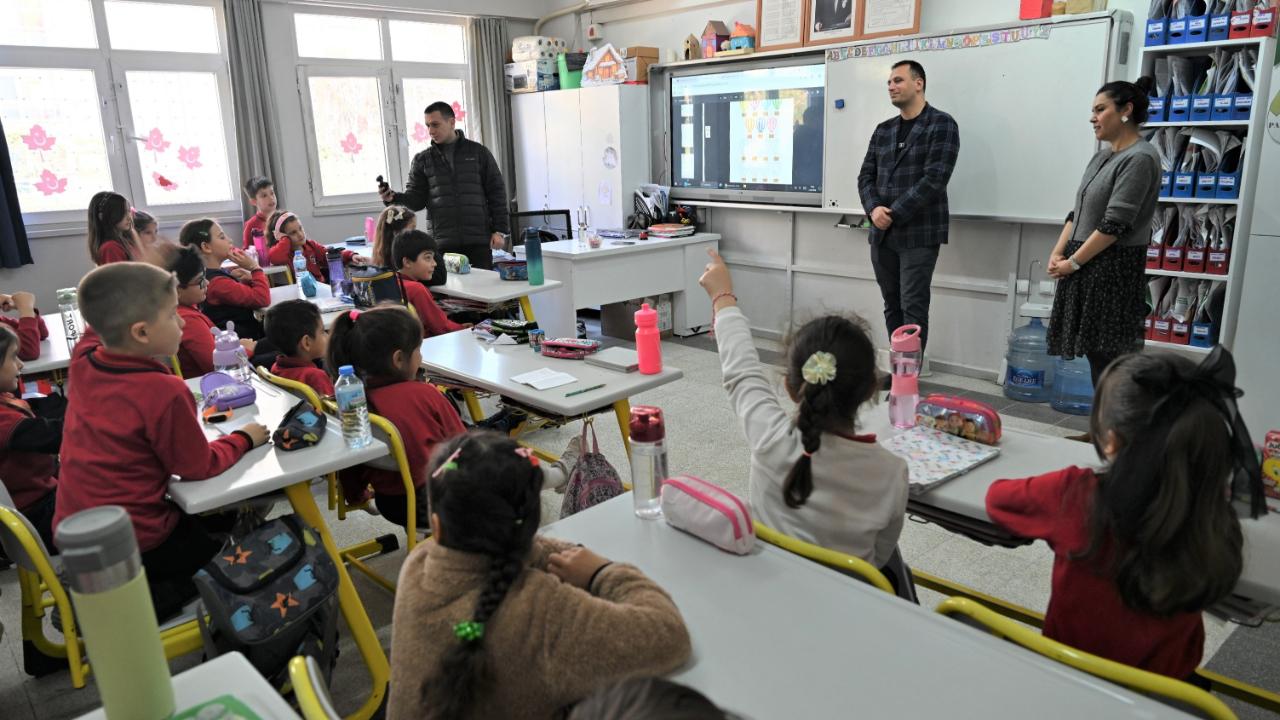 “Başkan Amca Sınıfta”