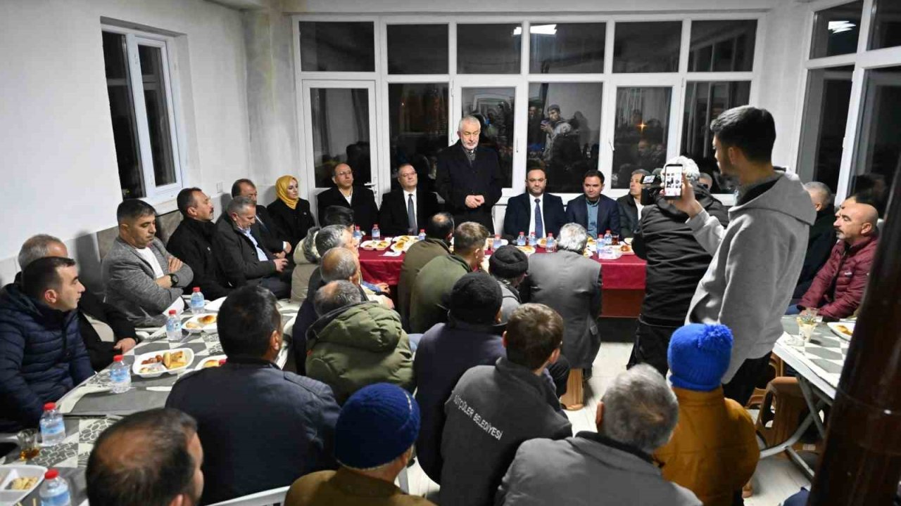 Başkan Başdeğirmen’den Sarımehmetler’e hizmet sözü