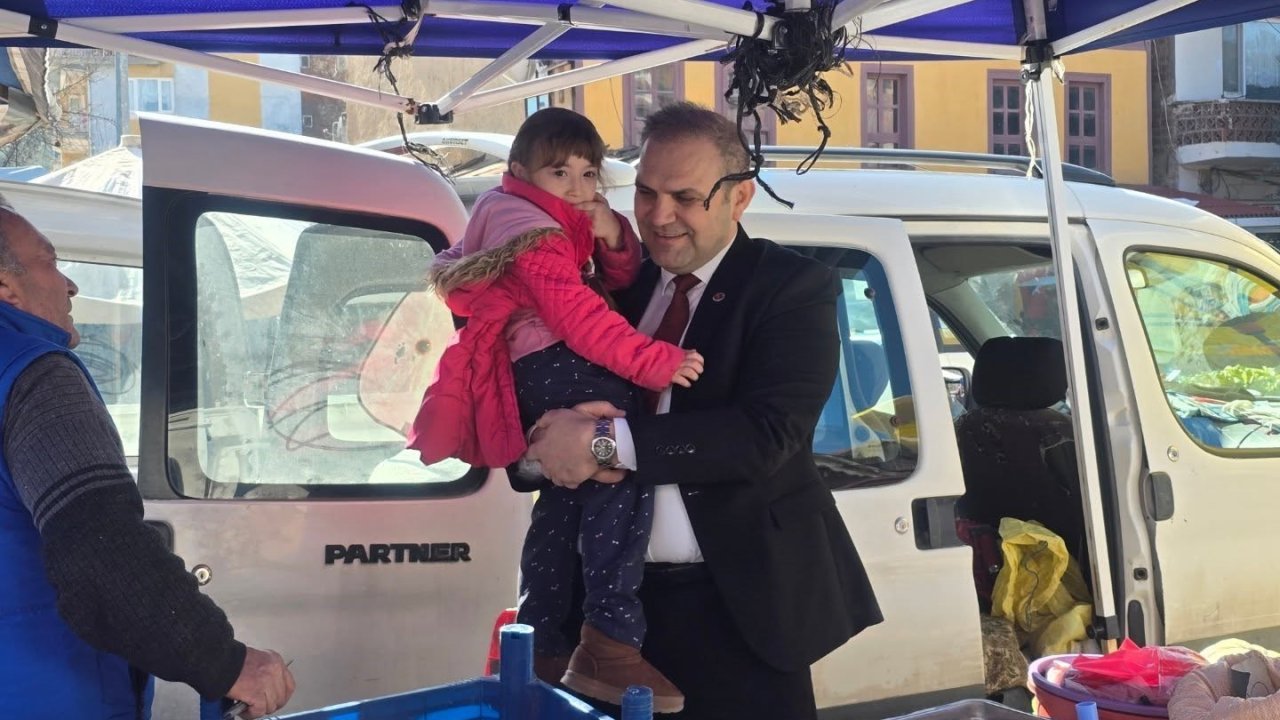 Başkan Dilsiz esnaf ve vatandaşlarla buluştu