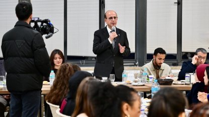 Başkan Geçit, 36 farklı ülkeden gelen uluslararası öğrencileri iftarda ağırladı