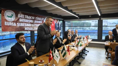 Batı Trakya Türkleri Bursa’da bayramlaştı