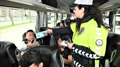 Batman’da bayram öncesi trafik bilgilendirme faaliyeti