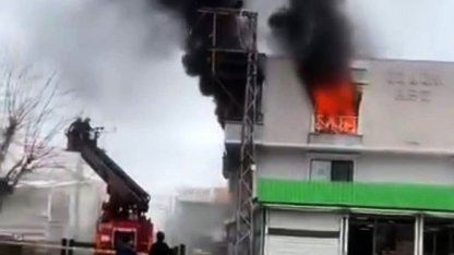 Batman’da korkutan yangın