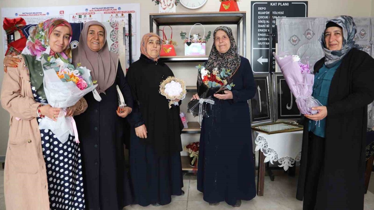 Battalgazi’de 8 Mart’a özel kadın emeği sergisi