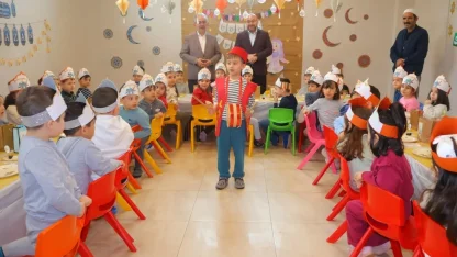 Bayburt’ta minikler çocuk iftarında ramazan sevincini yaşadı