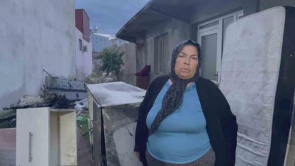 Bayram günü yangın afetini yaşadılar