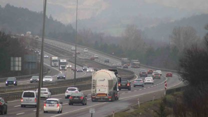 Bayram trafiği Bolu geçişinde artmaya başladı