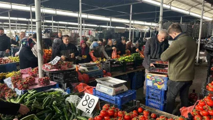 Bayram yoğunluğu: Esnafın yüzü güldü
